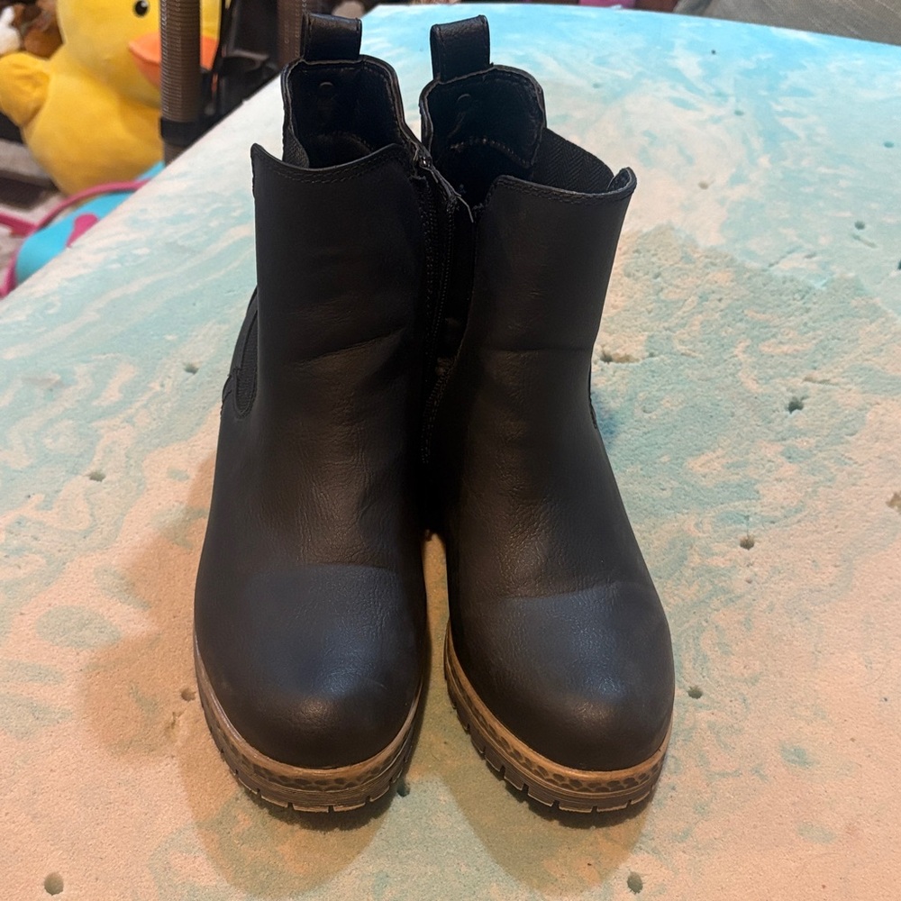 Maurices Black Ankle Boots